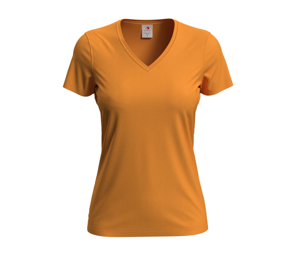 T-shirt col V Femme