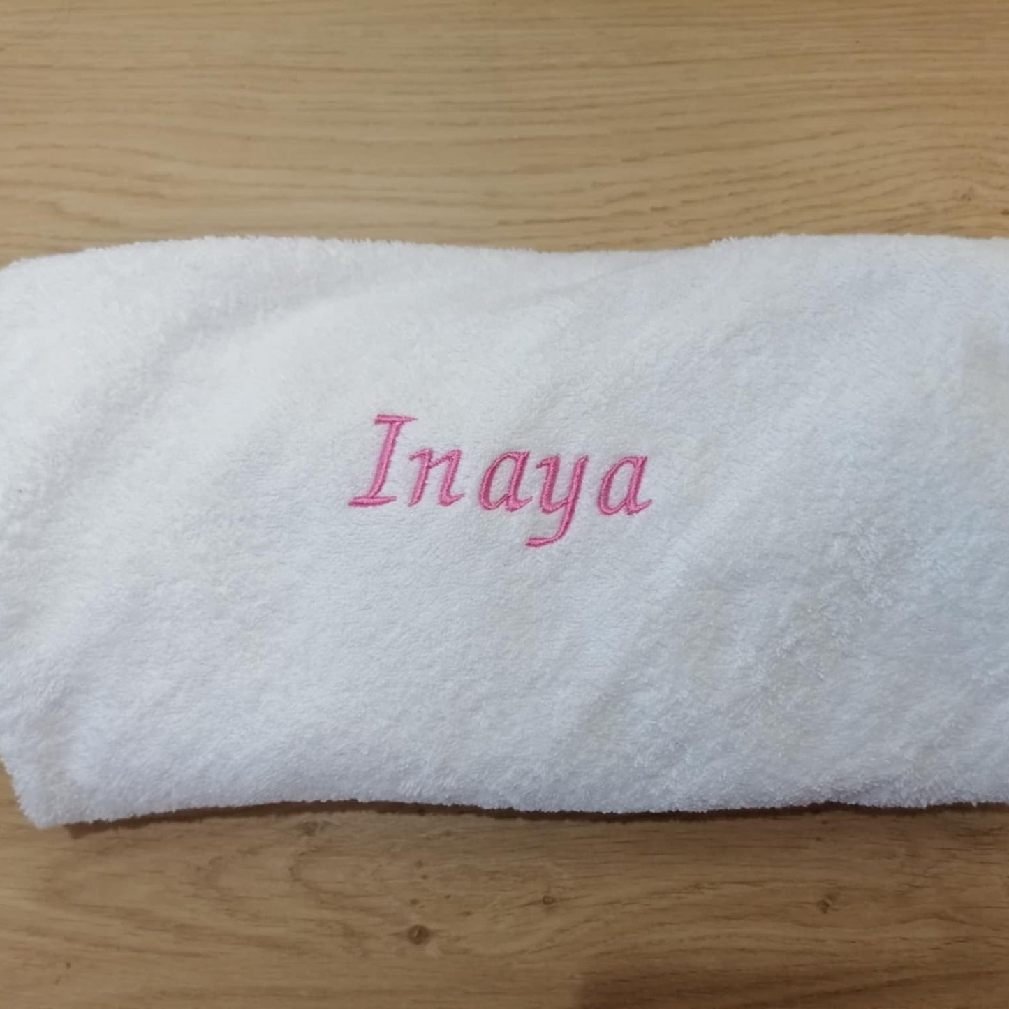 Sortie de bain personnalisé