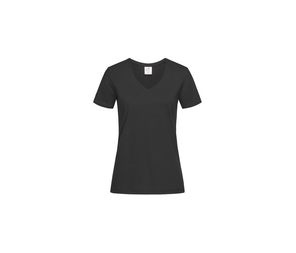 T-shirt col V Femme