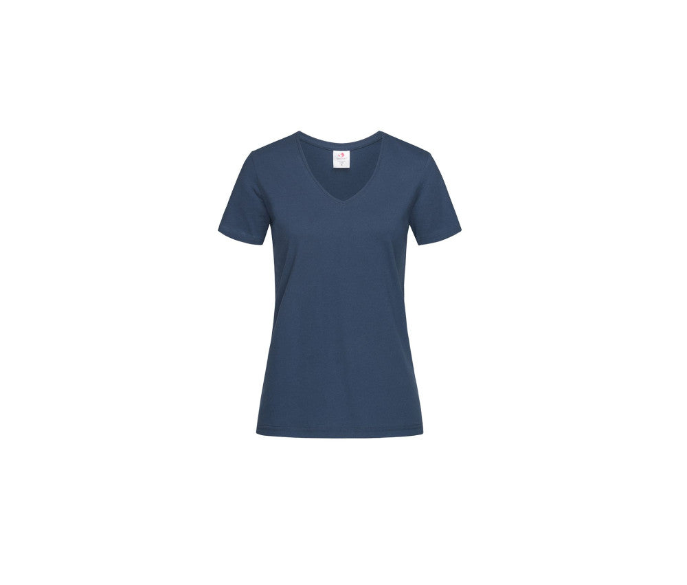 T-shirt col V Femme