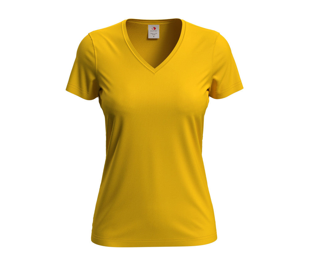 T-shirt col V Femme