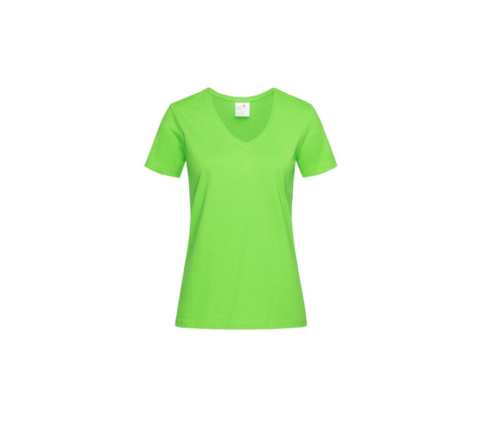 T-shirt col V Femme