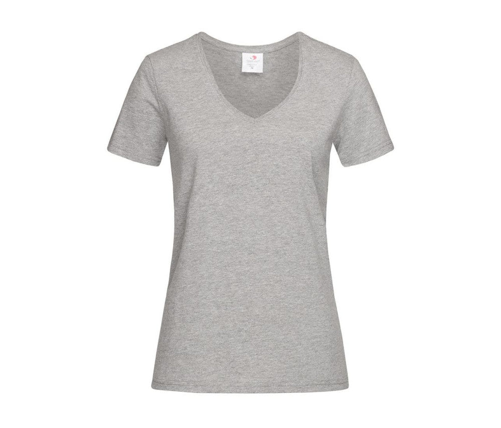 T-shirt col V Femme