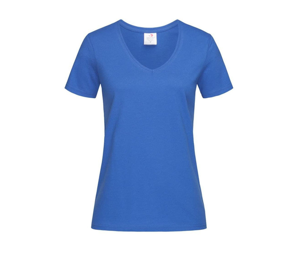 T-shirt col V Femme