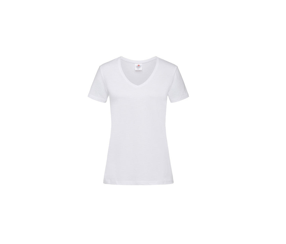 T-shirt col V Femme