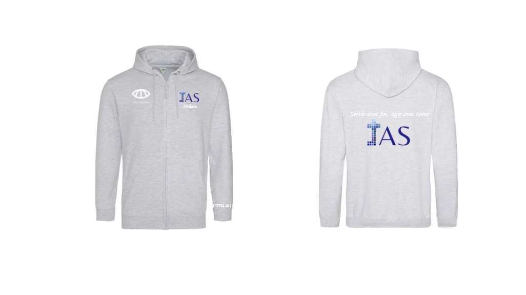 Sweat personnalisé Pôle Jeune